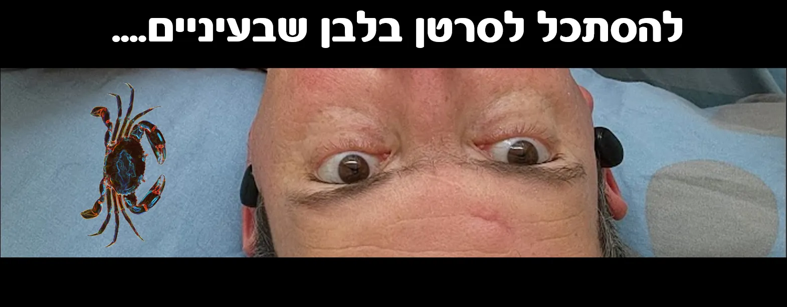 להסתכל לסרטן בלבן שבעיניים
